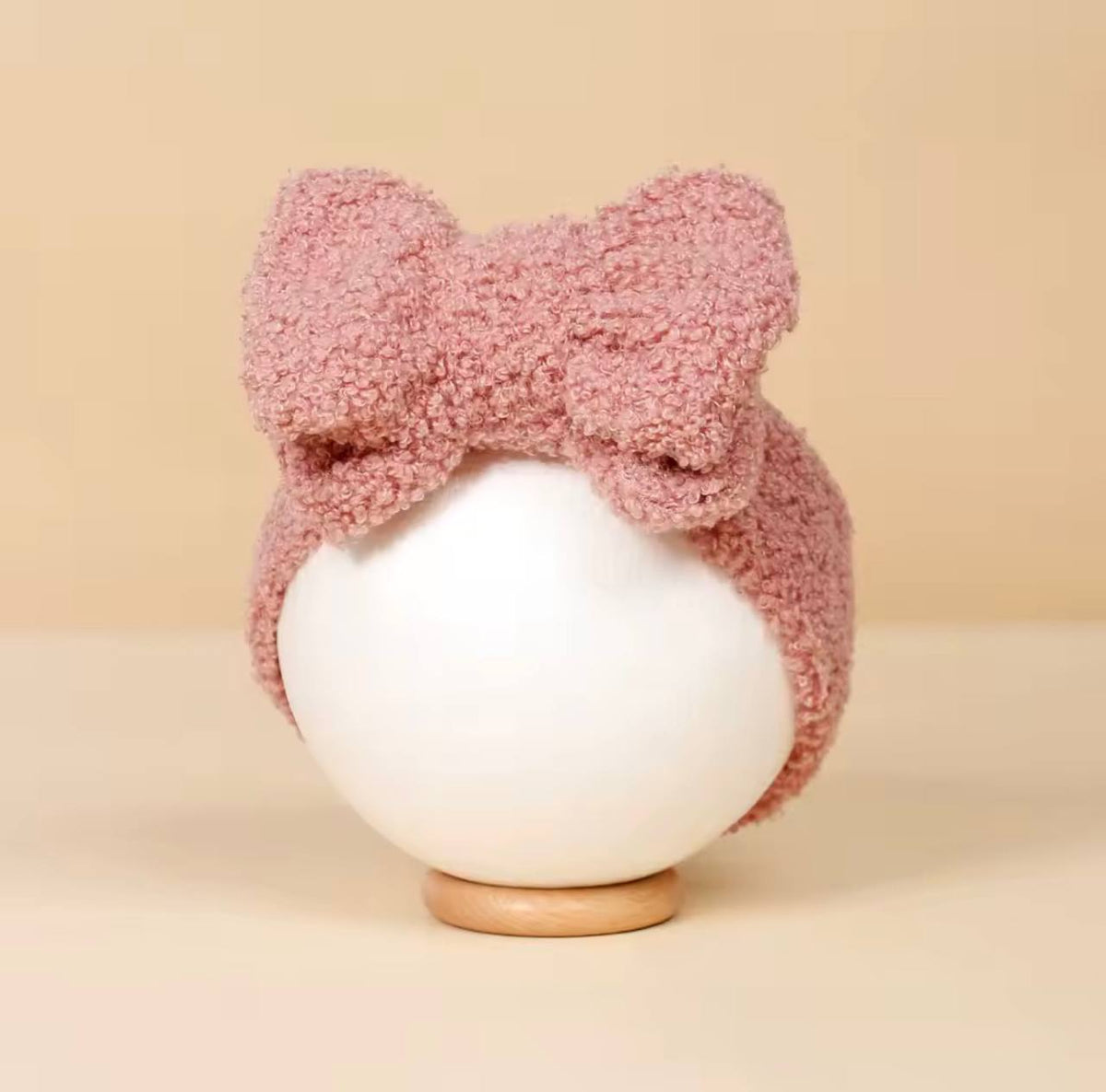 Le Cocon — Bandeau bébé tout doux à grand nœud