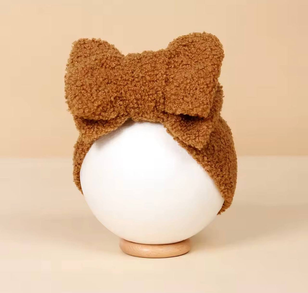 Le Cocon — Bandeau bébé tout doux à grand nœud