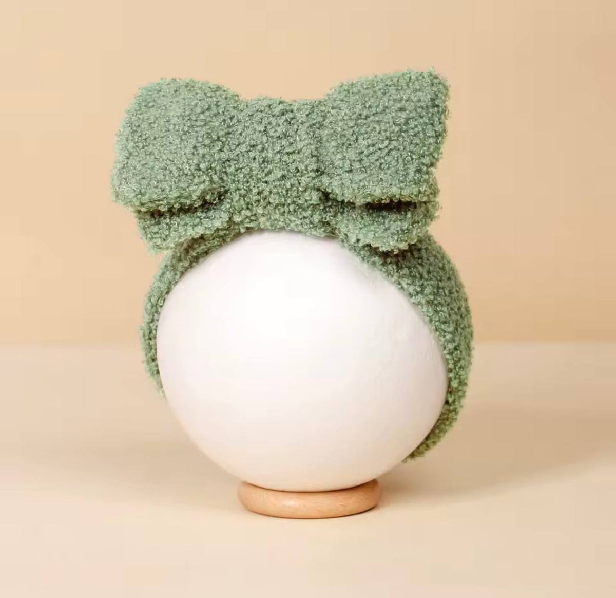 Le Cocon — Bandeau bébé tout doux à grand nœud