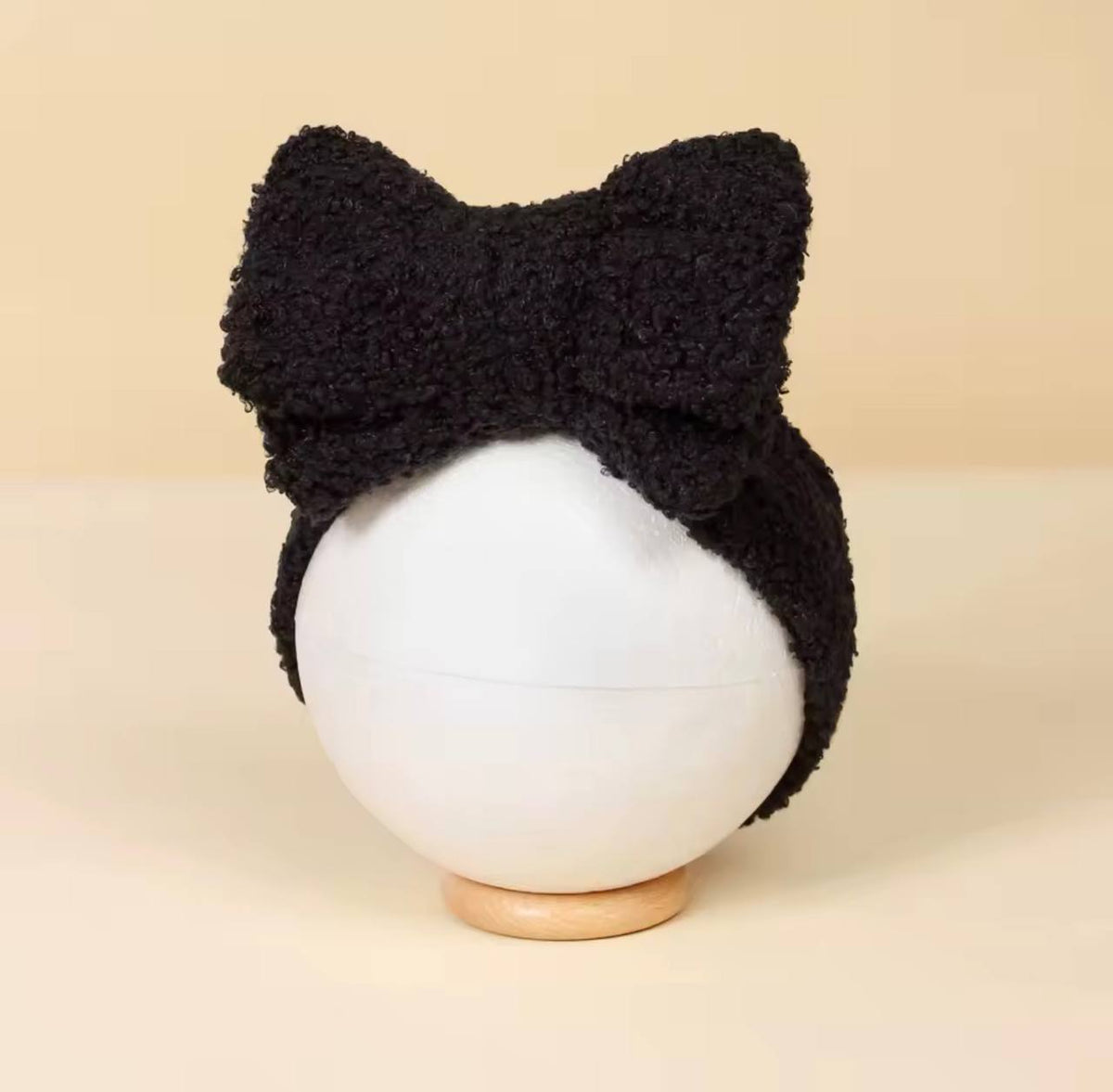 Le Cocon — Bandeau bébé tout doux à grand nœud