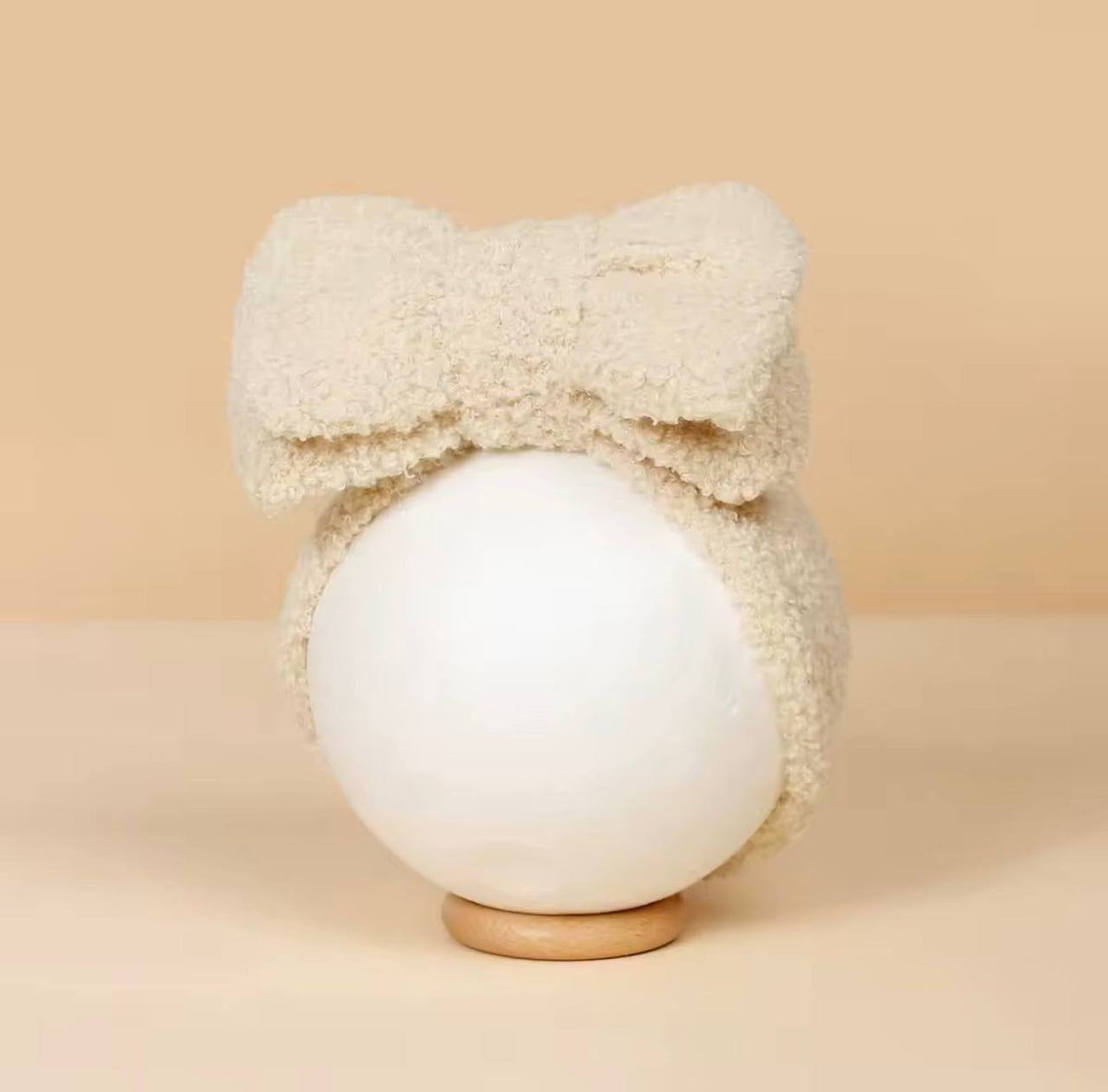 Le Cocon — Bandeau bébé tout doux à grand nœud